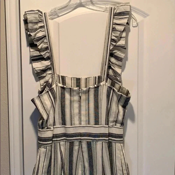 Ella Moss Jumpsuit Ophelia Striped Blue Jumpsuit Size Medium New - Picture 6 of 13